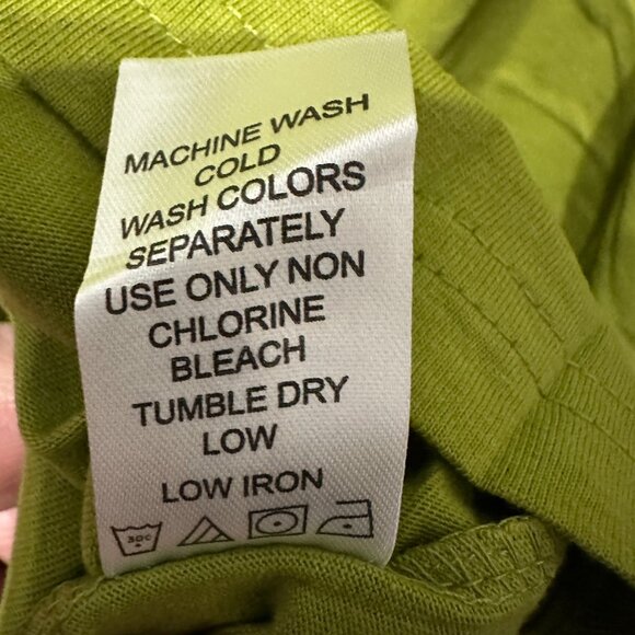 Roman’s size 4X 34/36 avocado green cotton new in package tunic top - Picture 6 of 7